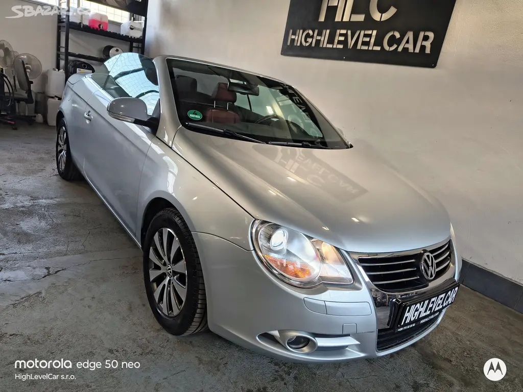 VW EOS 1.4TSi 90kW kabriolet/pěkný stav - fotka 6