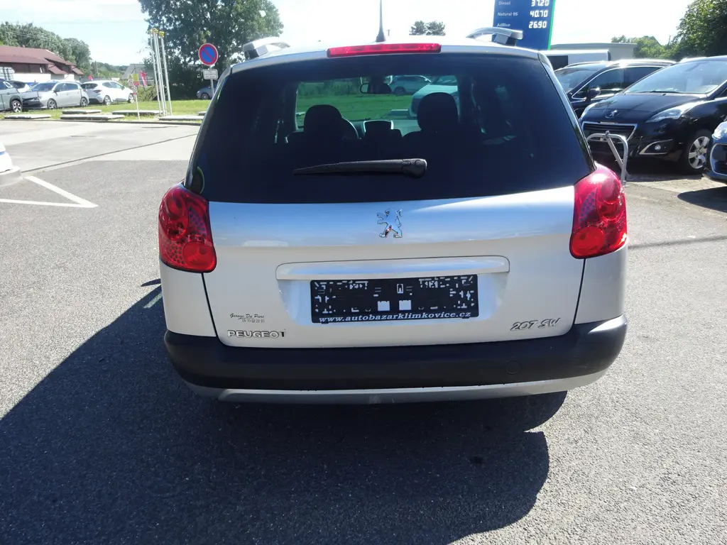 PEUGEOT 207 SW 1,6 HDI, KLIMA, GARANCE KM - fotka 6
