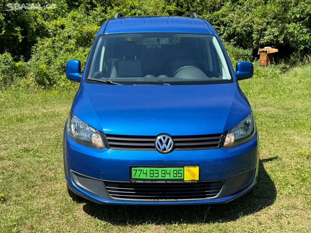 VOLKSWAGEN CADDY MAXI 1,6 TDI - 75 KW, 7 MÍST - fotka 2