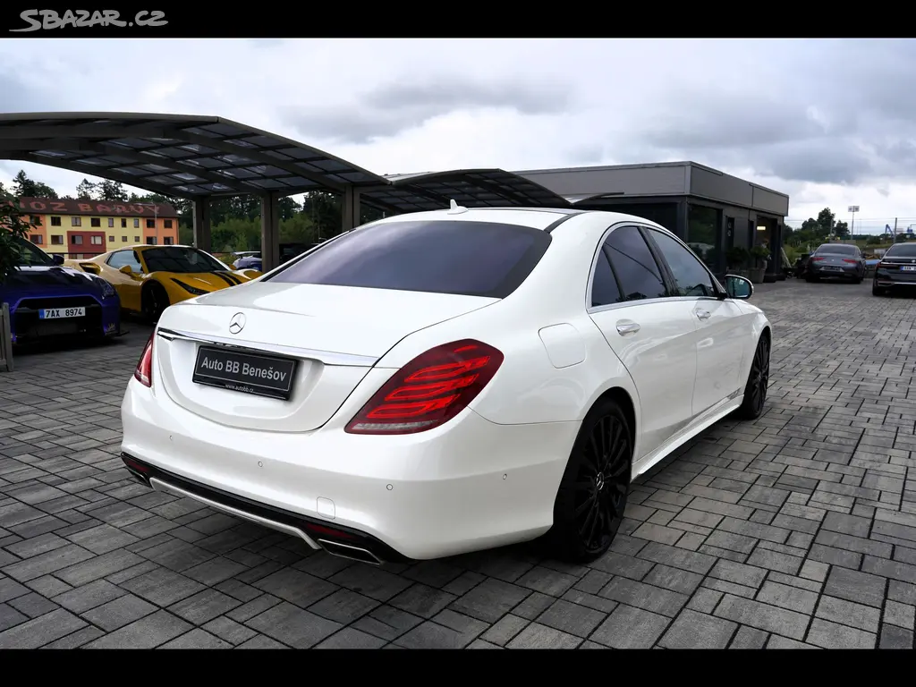 Mercedes-Benz Třídy S, S 500 4Matic AMG/Designo/ČR - fotka 6