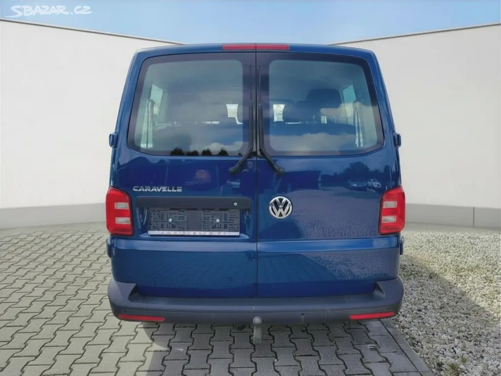 VW T6 CARAVELLE 2.0 TDi ZÁVĚS,AUT.KLIMA,9-MÍST,PDC - fotka 5