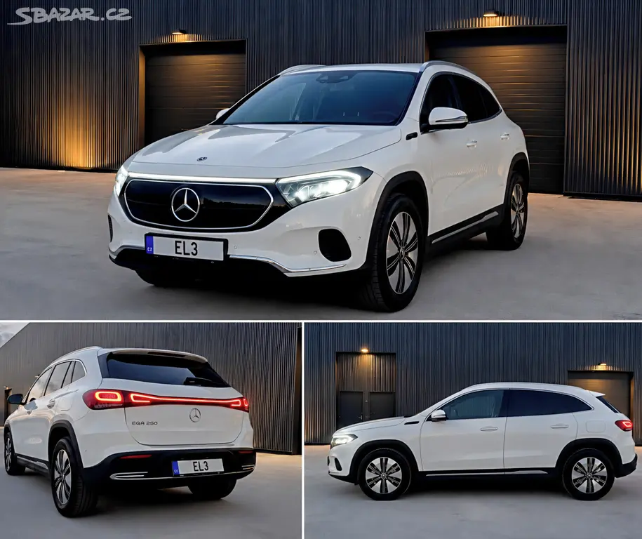 Mercedes EQA 250, CZ, 1. maj, TOP stav