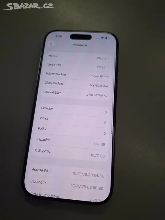 Prodam Apple iPhone 16 pro 128gb black - fotka 6