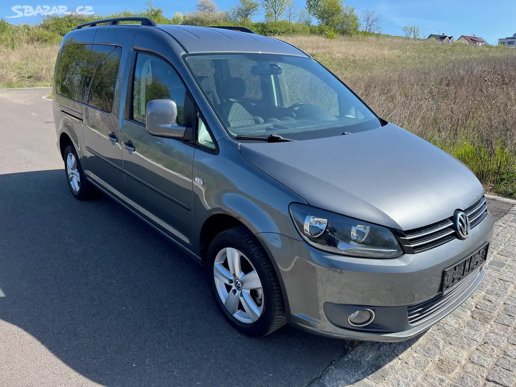 Volkswagen Caddy MAXI LiFE 1.6 TDI DSG 2x šoupačky - fotka 3