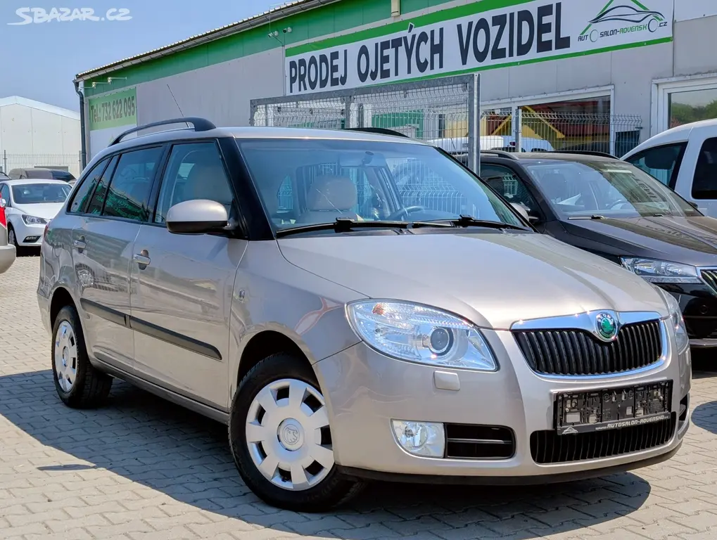 ŠKODA FABIA II COMBI 1,4 16V 63kW XENONY, SV. INT.