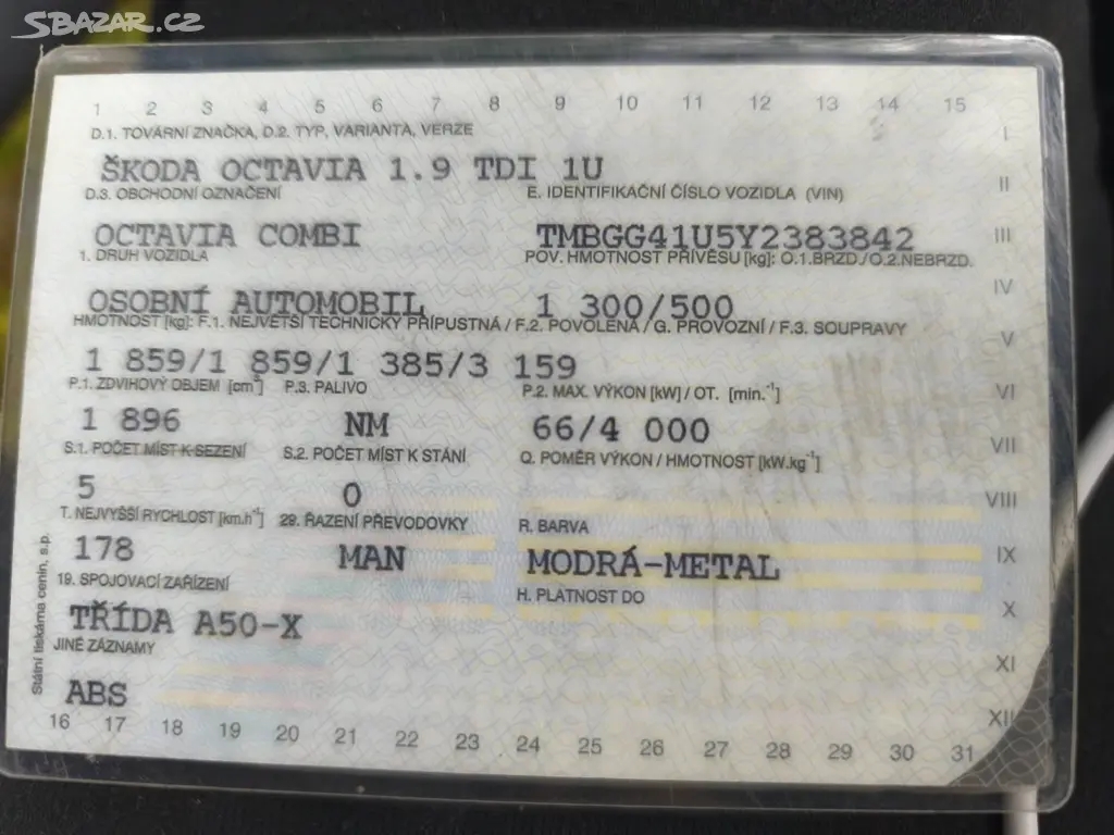 Škoda Octavia 1.9TDI 66kw - fotka 2