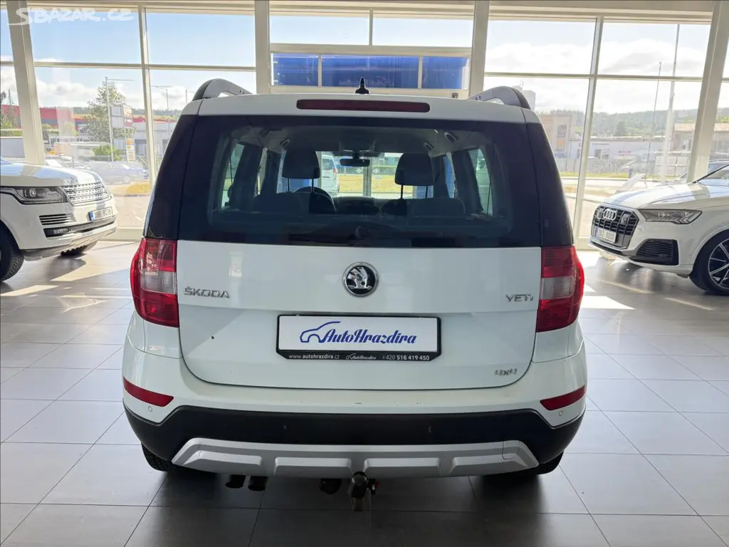 Škoda Yeti, 2,0 TDI 81kW,4x4,SERVISKA,TA - fotka 5