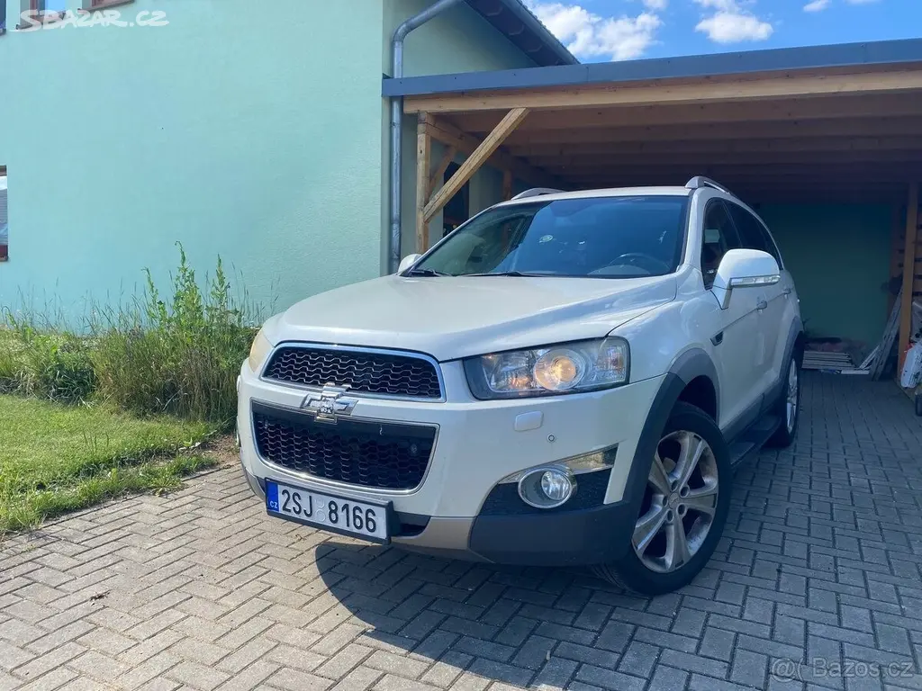 Chevrolet Captiva 2,2 D 4x4, 135 kW, 7 míst, kůž