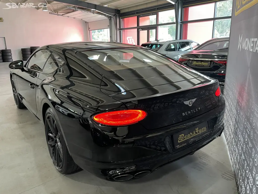 Bentley Continental GT, 4.0 V8 405kW MULLINER BLACK!!! - fotka 6