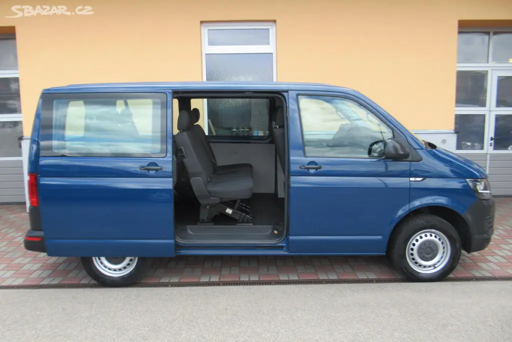 Volkswagen Transporter, T6 2.0 TDI KLIMA 9 MÍST - fotka 4