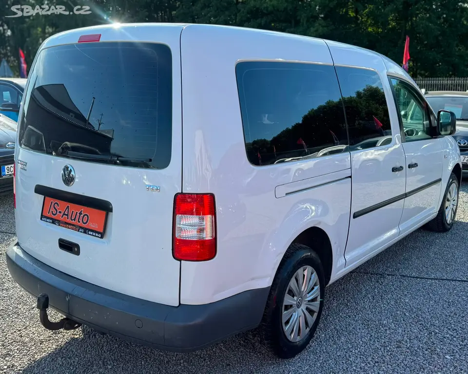Volkswagen Caddy 1.9 TDi MAXI 77KW / Tažné - fotka 5