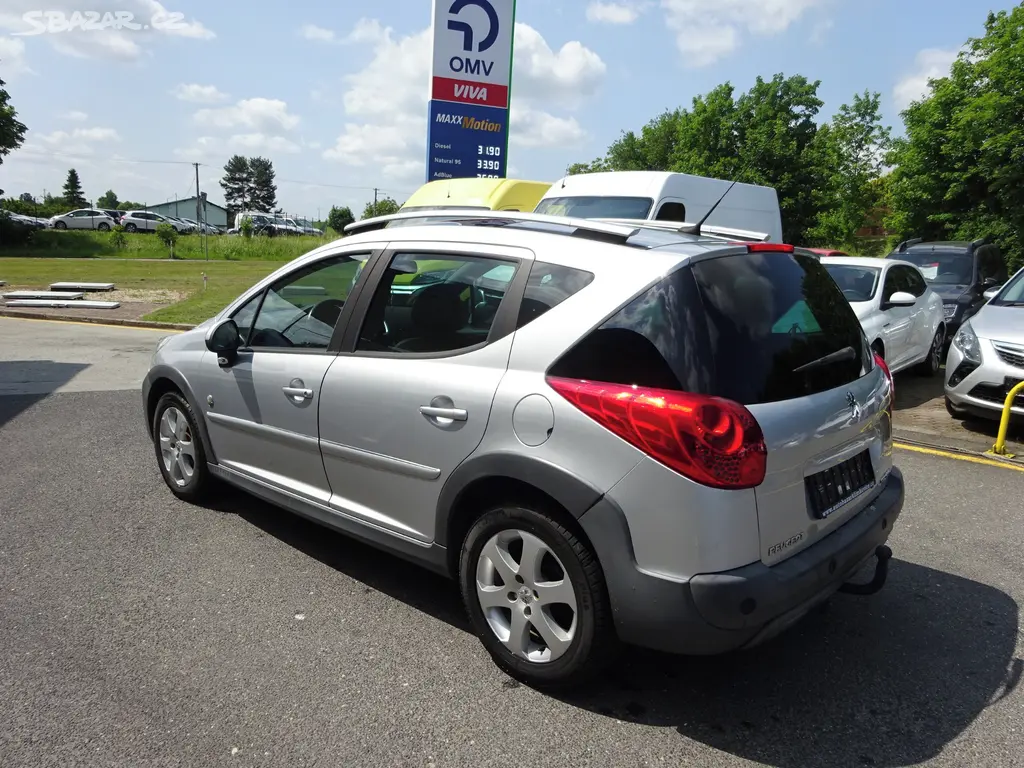 PEUGEOT 207 1,6 HDI OUTDOOR, BEZ KOROZE, PANORAMA - fotka 6