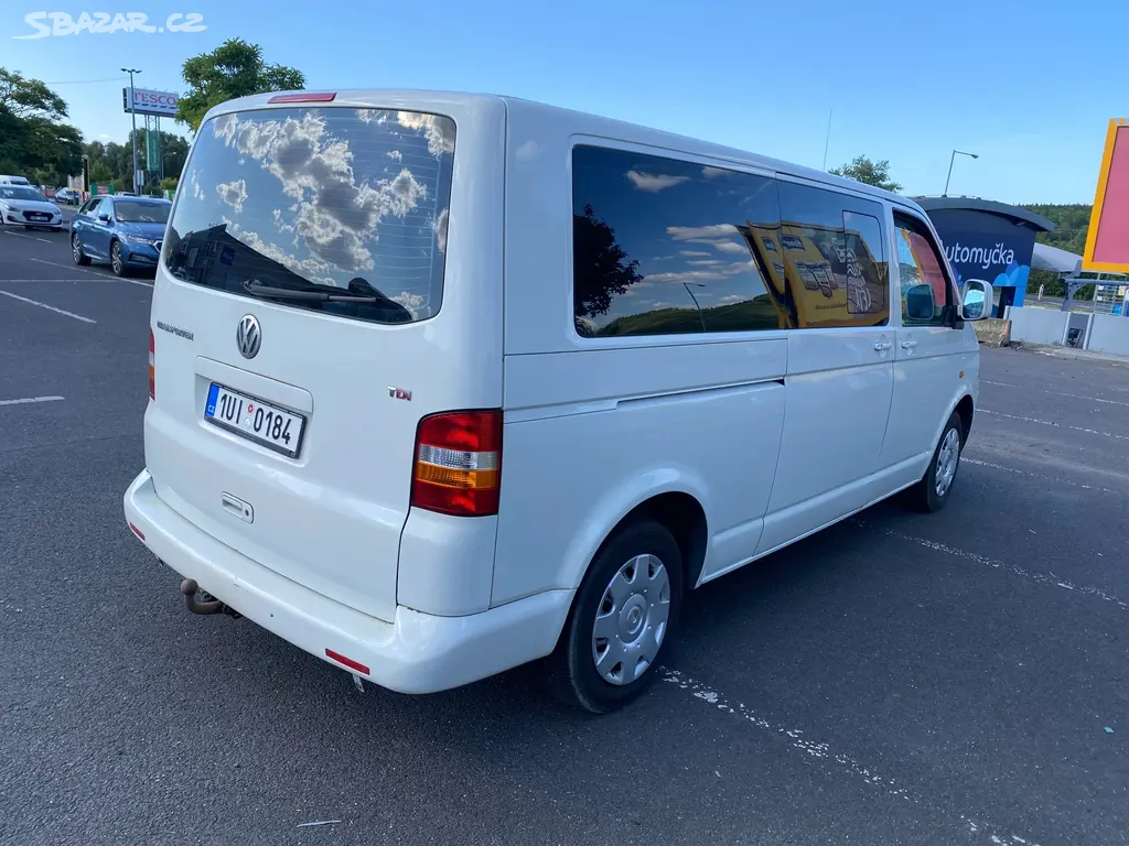 Volkswagen Caravelle2,5tdi,96kw,automat,long,9míst - fotka 6