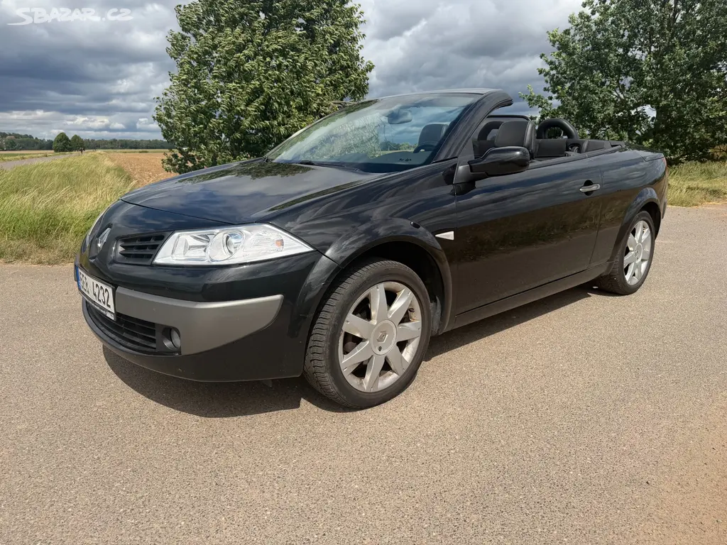 Renault Megane Cabrio 2007, 2.0 16V,perfektní stav