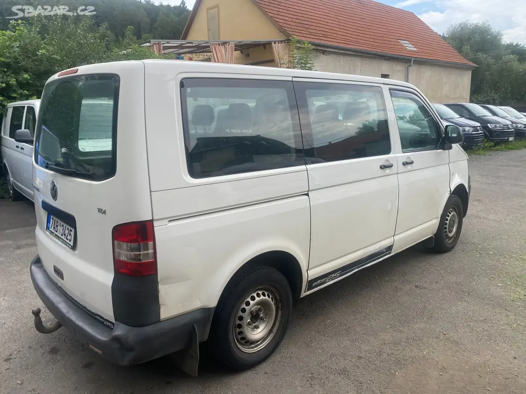 Volkswagen Transporter, 2,0tdi,75kw,6míst,nová STK - fotka 4