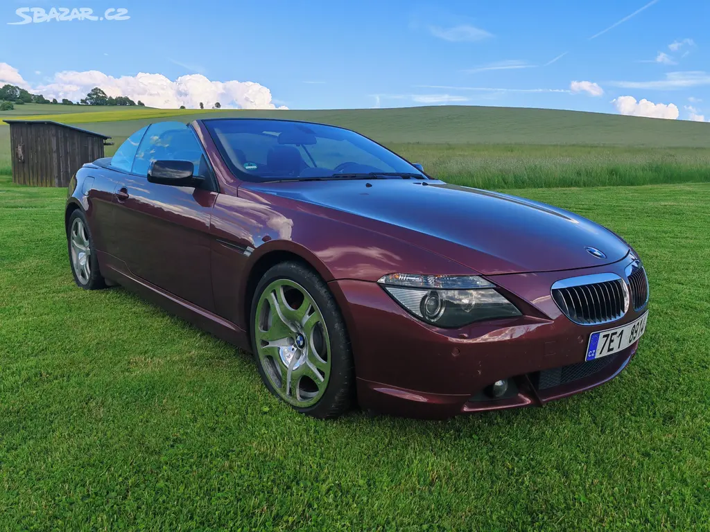 BMW 645Ci Cabrio V8 (E64) 4.4 V8, MANUAL - fotka 4
