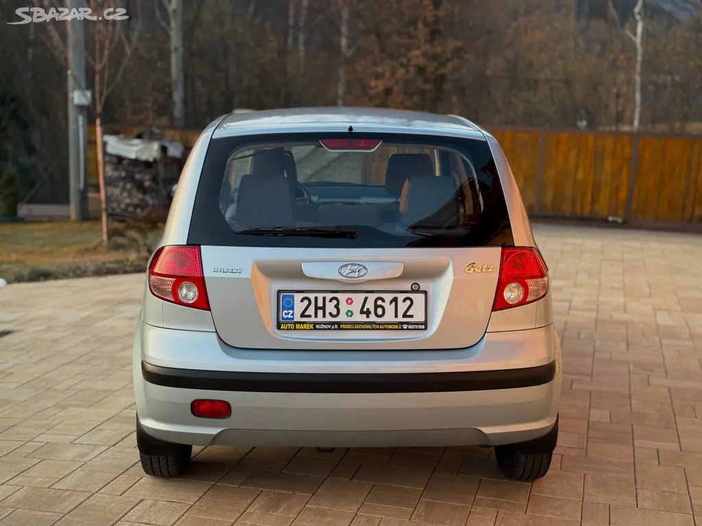 Hyundai Getz 1,1 44Kw, 4-válec, 38 000 km - fotka 2