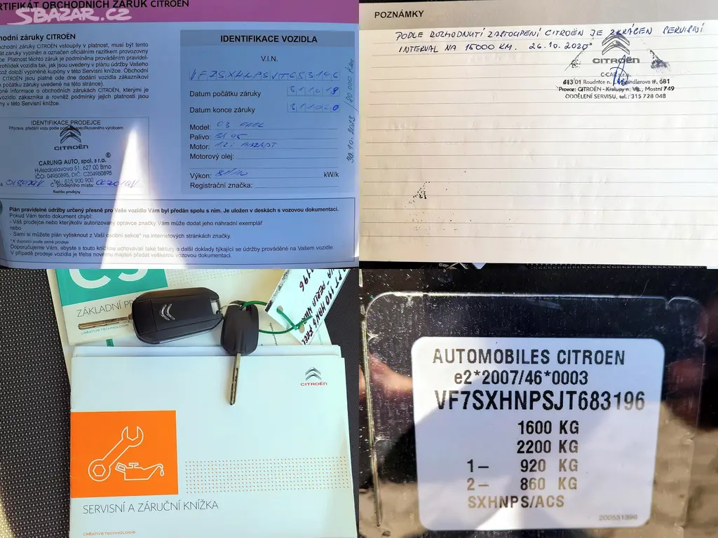Citroën C3, 1,2 110k, ROZVODY, CZ,1maj, SERV.KNIHA - fotka 4
