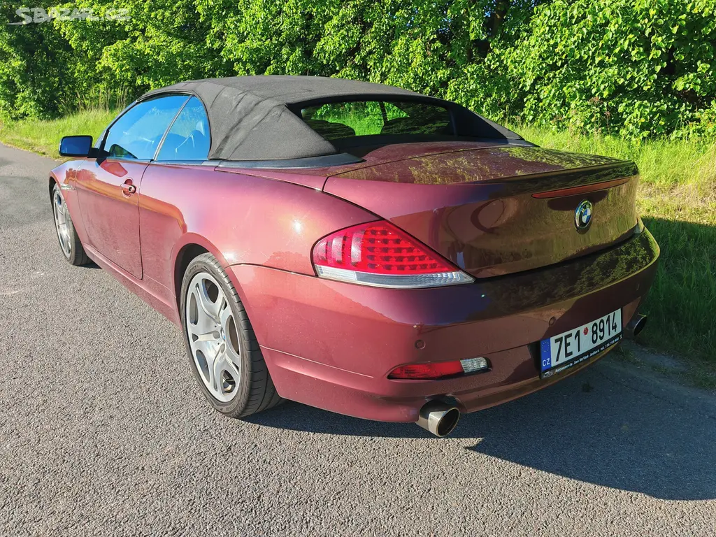 BMW 645Ci Cabrio V8 (E64) 4.4 V8, MANUAL - fotka 2