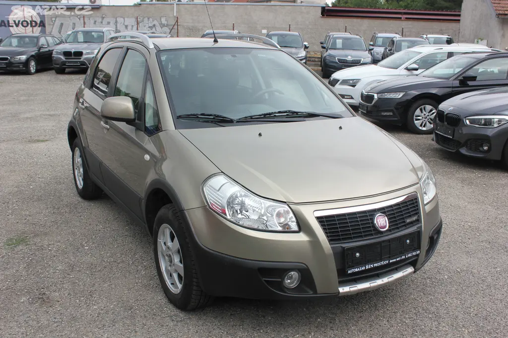 Fiat Sedici, 1.9 JTD, 4x4, VÝHŘEV, SERVIS