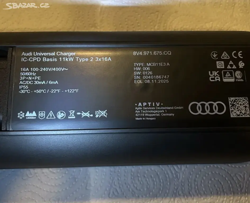 Přenosná nabíječka 11kW Audi e-tron - fotka 2