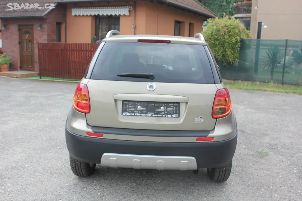 Fiat Sedici, 1.9 JTD, 4x4, VÝHŘEV, SERVIS - fotka 6
