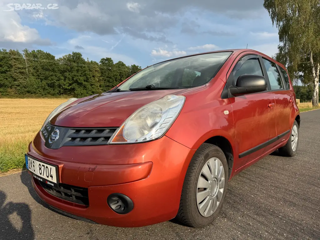 Nissan Note 1.4i, ČR, 1.MAJ, NOVÁ STK, TZ - fotka 2