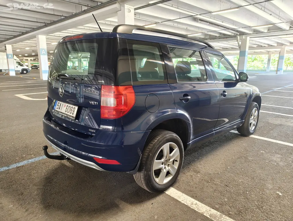 Škoda Yeti, 2.0 TDi, 1.majitel, DPH, nové v ČR - fotka 5