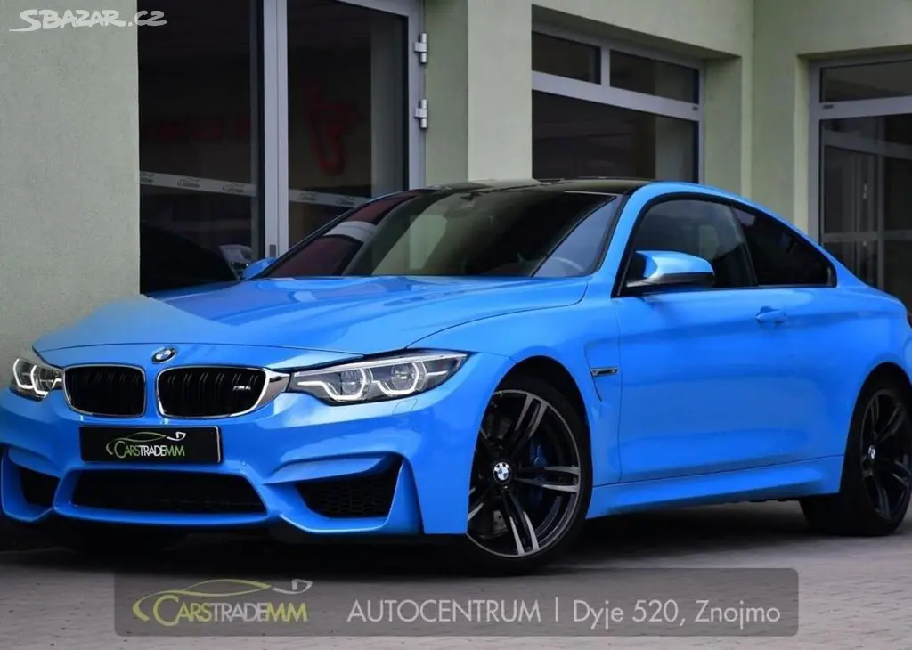 BMW M4 3.0i 317kW ČR DPH LED 317 kw