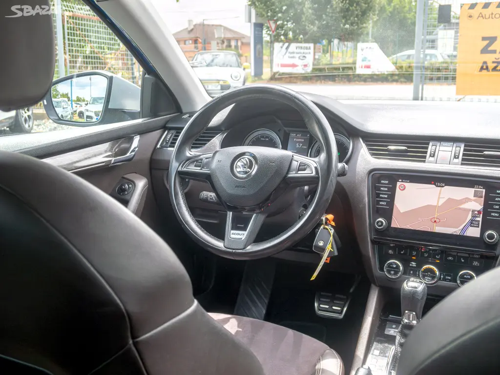 Škoda Octavia 2.0TDI 110KW DSG 4x4 SCOUT - fotka 5