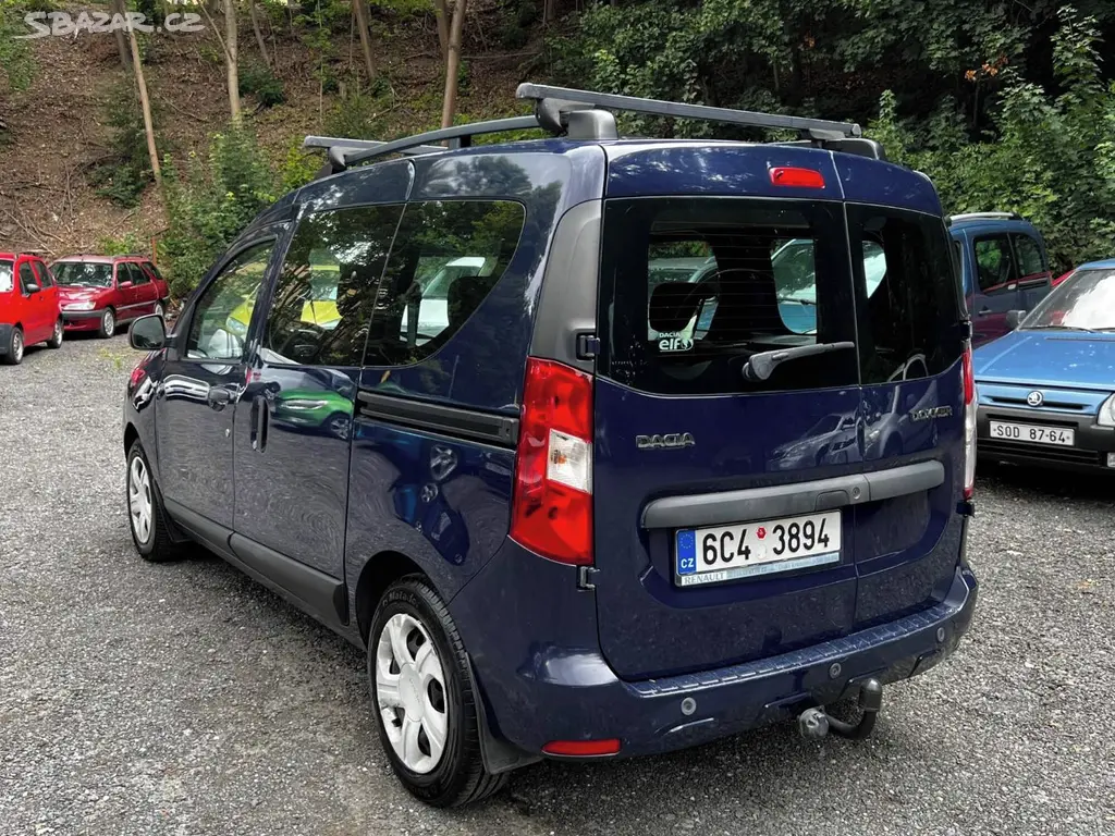 Dacia Dokker 1.5dci 66kW tažné klima nové ČR 2014 - fotka 3