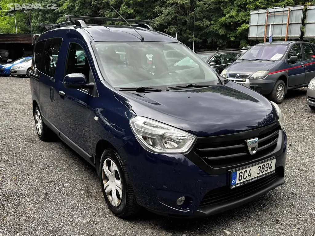Dacia Dokker 1.5dci 66kW tažné klima nové ČR 2014 - fotka 6