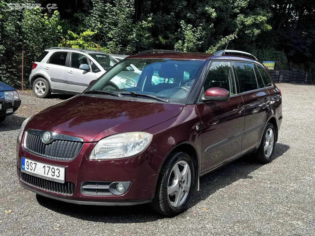 Škoda Fabia Combi 1.2HTP 51kW klima STK 7/2028 ČR