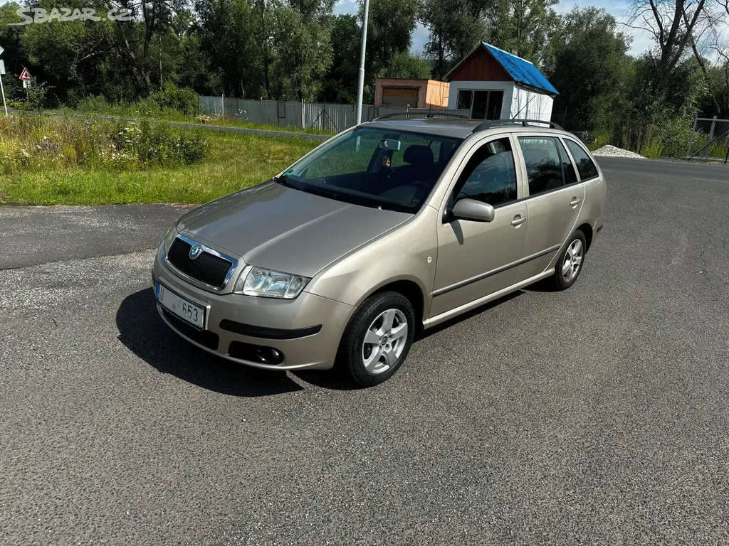 Škoda Fabia 1.4i 55kw, r.2006, 1.majitel, serviska