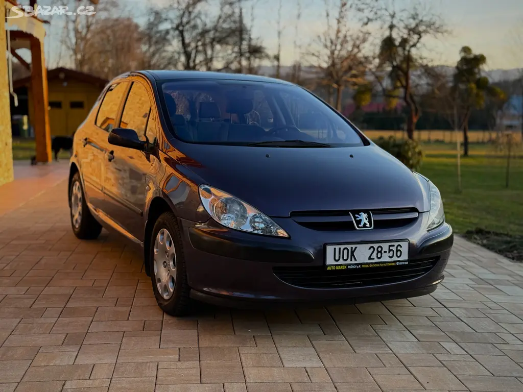 Peugeot 307 1,4 55 kw benzín,rv 2002 , 83 000 km,