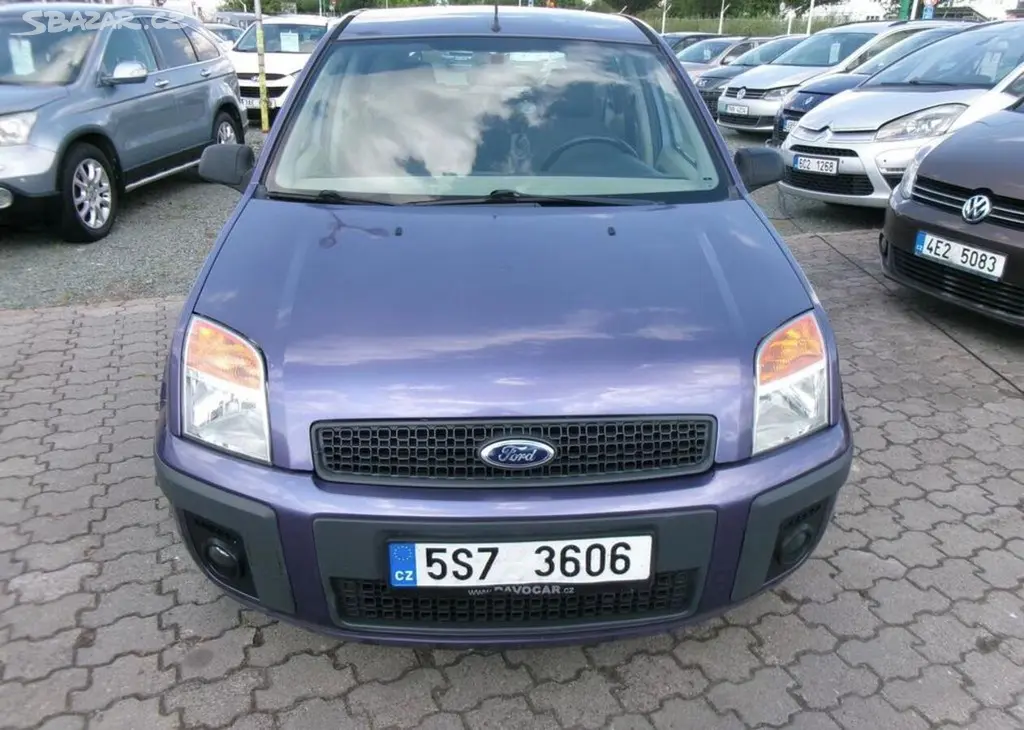 Ford Fusion 1.4i 59kw,CZ,klima benzín manuální - fotka 2