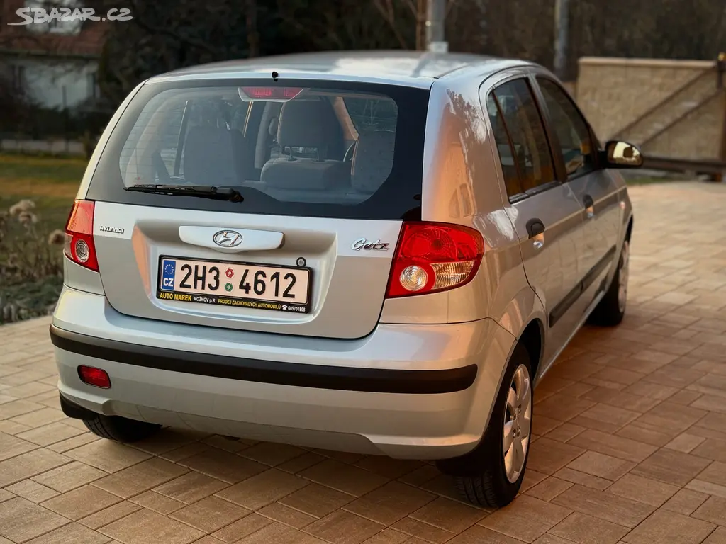 Hyundai Getz 1,1 44Kw, 4-válec, 38 000 km - fotka 3
