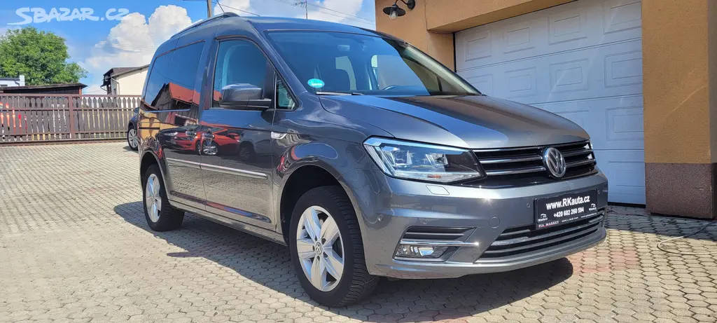 VW Caddy 1,4 TSi 96kW benzín DSG Highline FuLLed - fotka 3