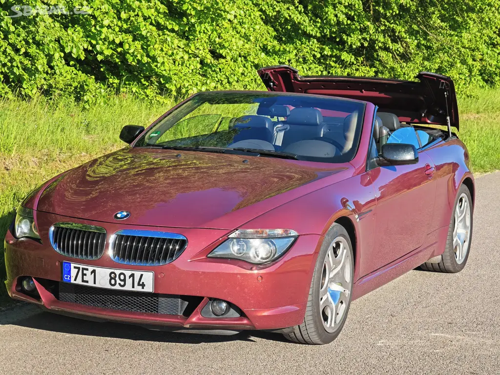 BMW 645Ci Cabrio V8 (E64) 4.4 V8, MANUAL - fotka 3