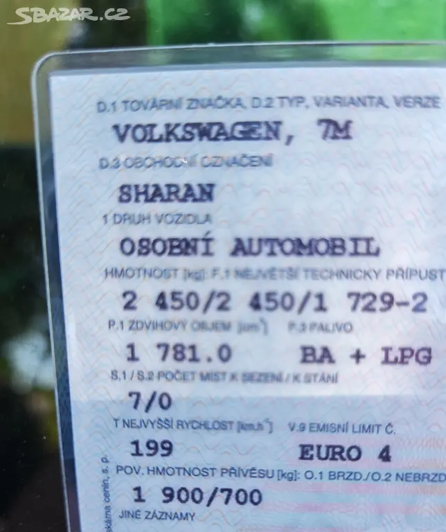 VW Sharan - fotka 6