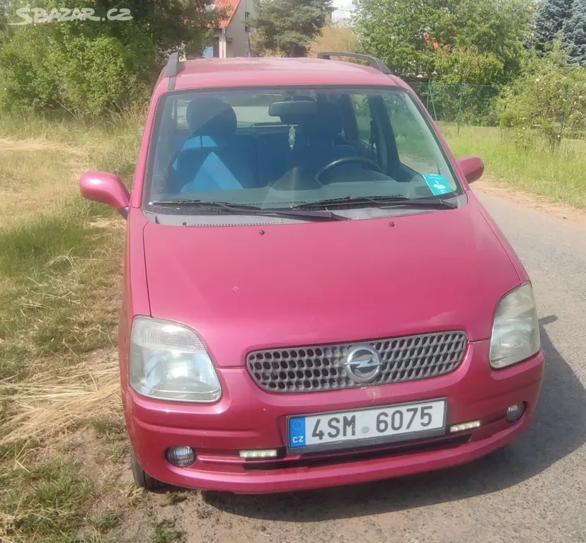 Opel Agila 1,2 benzín - fotka 4