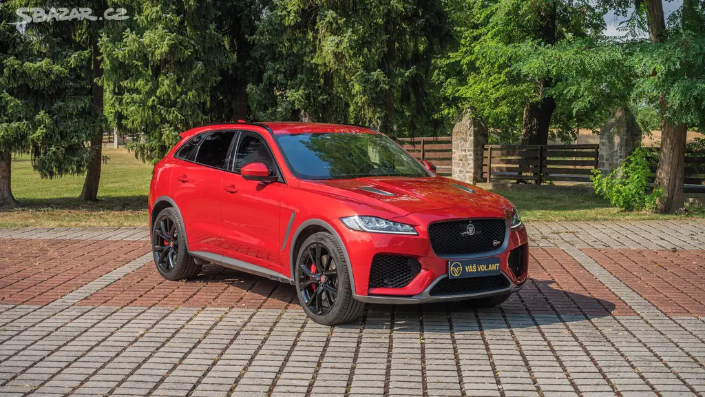 Jaguar F-Pace, SVR 5.0 V8 405kW / 550 koní