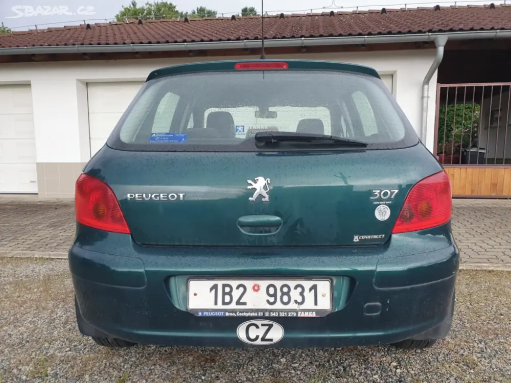Peugeot 307, hatchback, 5ti dv., benzín - fotka 3