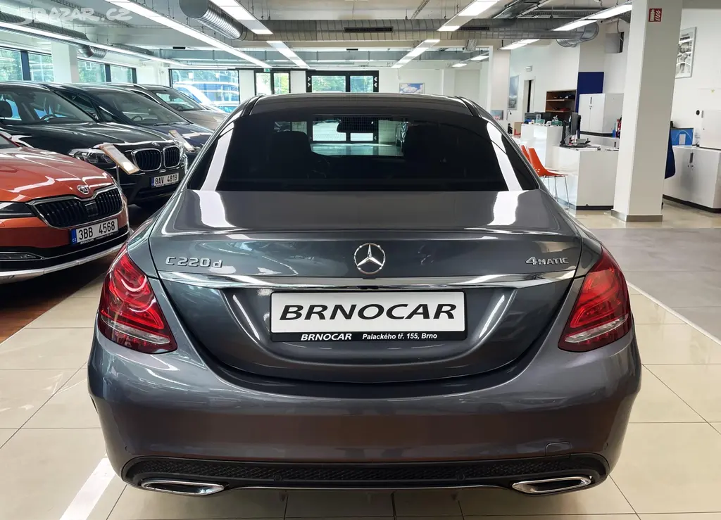 Mercedes-Benz Třídy C, 220d, 4 MATIC, AMG PAKET, ČR - fotka 5