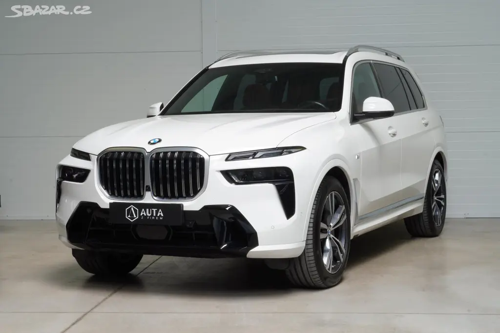 BMW X7, Xdrive40d,Mpaket,ČR,DPH,Tažné