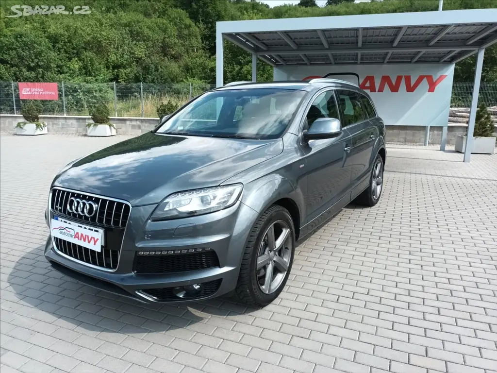 Audi Q7, 3,0 TDI,150KW,ČR,S-LINE,TAŽNÉ,