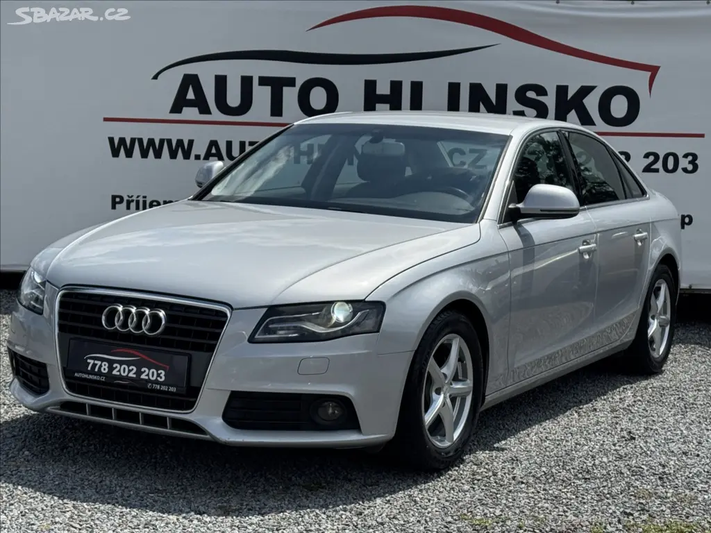 Audi A4, 2,0 TDI 105 KW XENON SERVISK