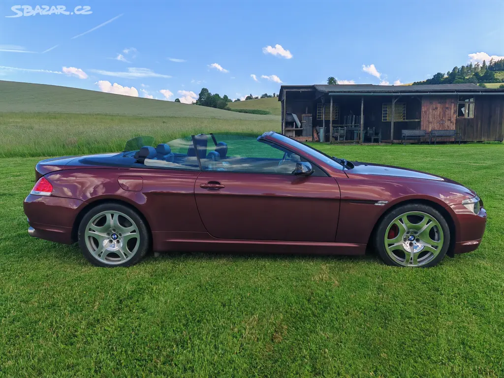 BMW 645Ci Cabrio V8 (E64) 4.4 V8, MANUAL - fotka 5