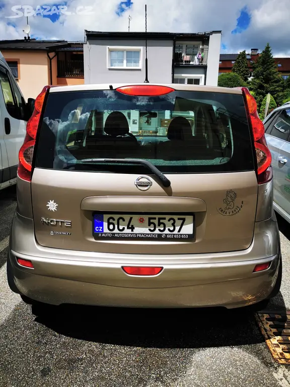 Nissan note 1.4 118 354km zachovali. - fotka 3