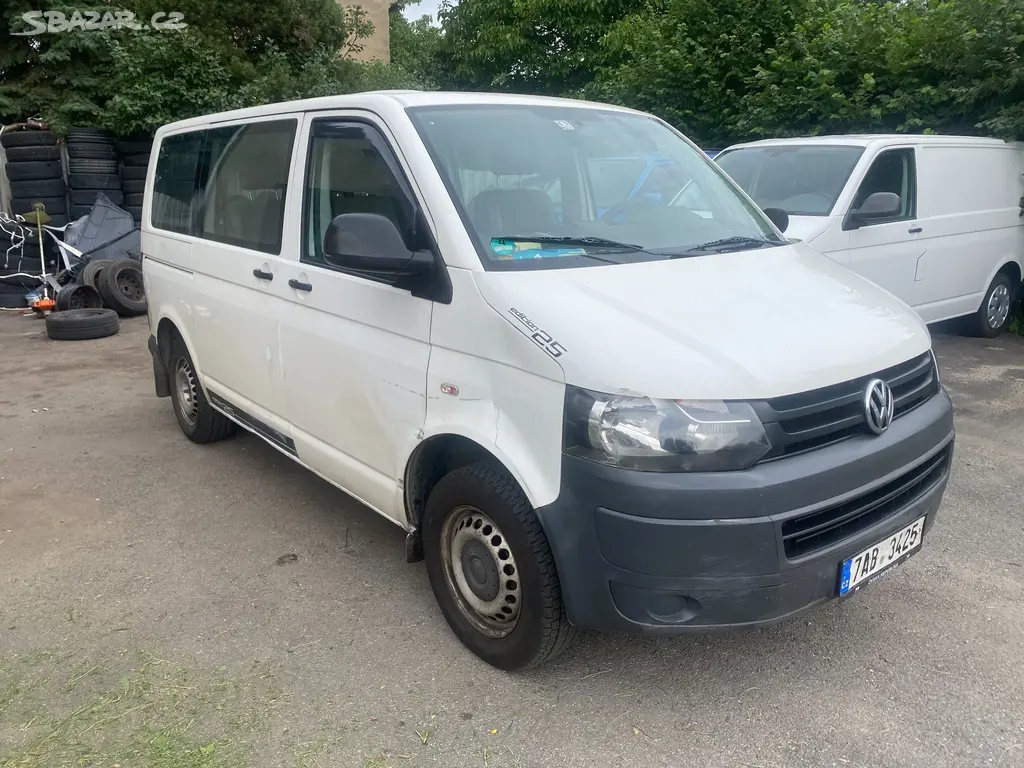 Volkswagen Transporter, 2,0tdi,75kw,6míst,nová STK - fotka 2